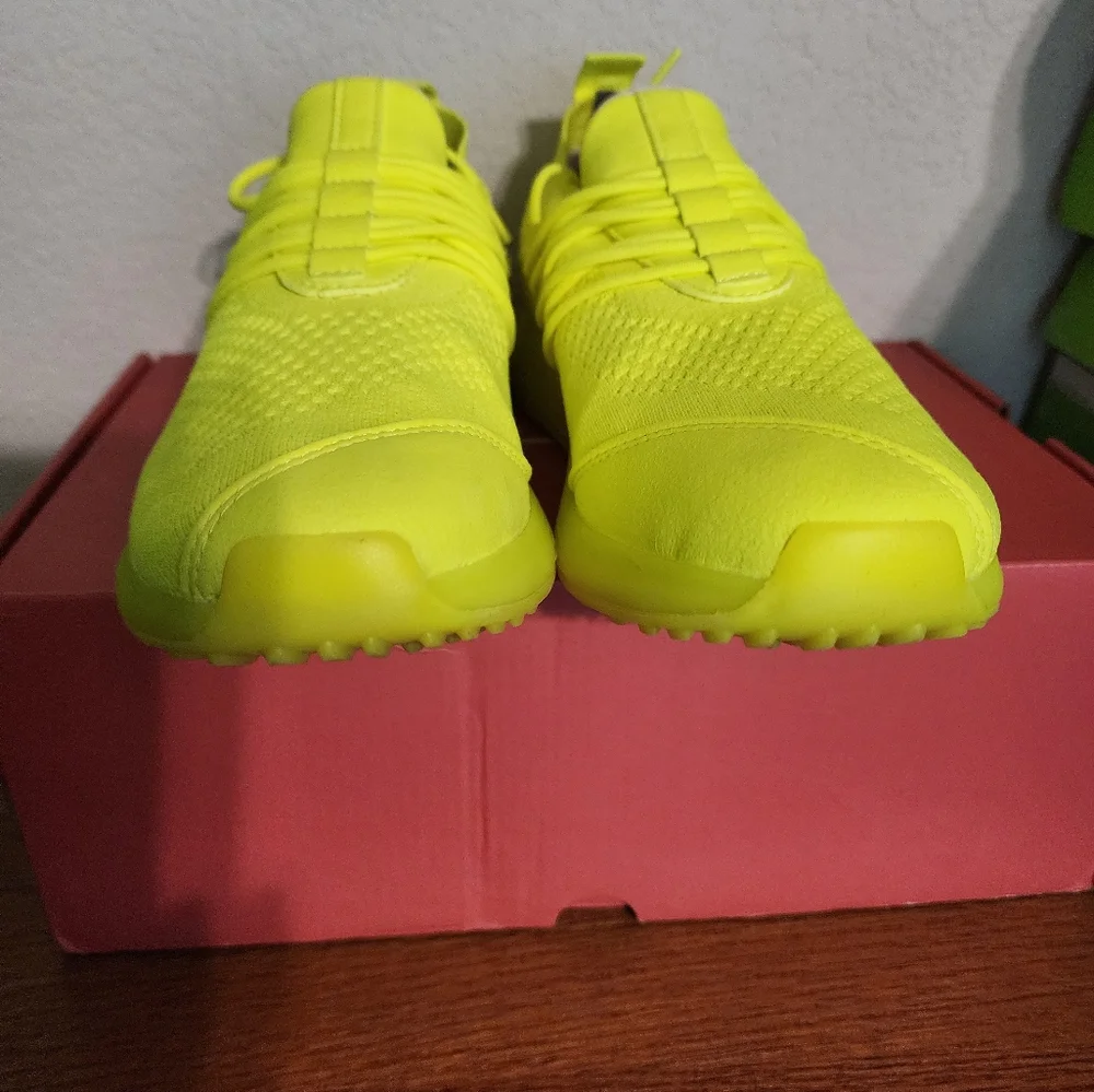 Lane Eight Women's Trainer AD 1Electric Yellow Size 6.5 - Picture 14 of 16